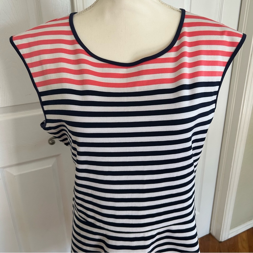 Draper James Striped Ponte A Line Dress in Women’s Size XL NWOT - Picture 3 of 9